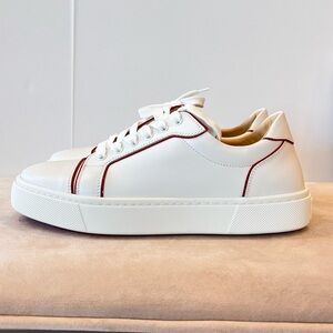 Christian Louboutin Calfskin Vieirissima Flat Sneakers